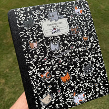 Load image into Gallery viewer, Silly Cat Sticker Sheet🐱