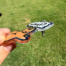 Load image into Gallery viewer, Reversible Bear Cakes Keychain