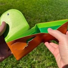 Load image into Gallery viewer, Orange Gummy Worm Wallet🍊